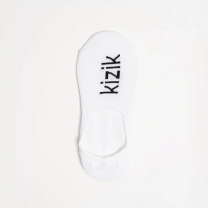 Kizik No Show Socks - White - 3 Pack