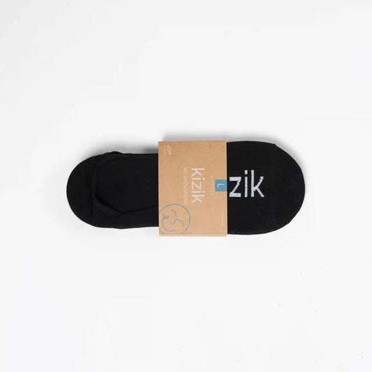 Kizik No Show Socks - Black - 3 Pack